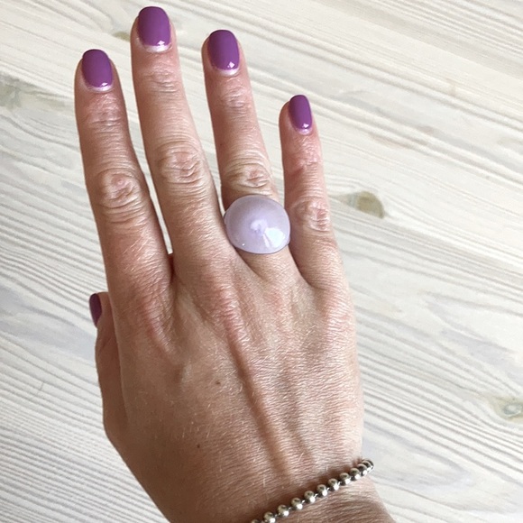 Handcrafted Glass Ring - Picture 1 of 5